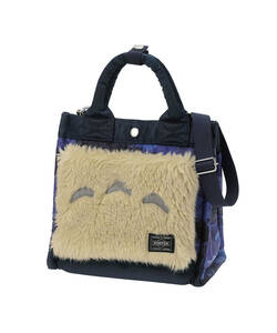 PORTER x トトロ 2WAY トートバッグ　S　ネイビー　新品　伊勢丹限定 となりのトトロ 　ポーター　ショルダーバッグ　TOTOBAG SMALL