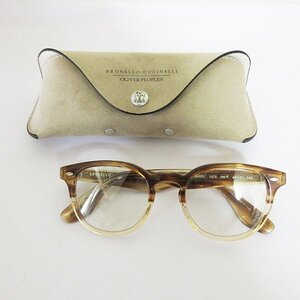 *Brunello Cucinelli × OLIVER PEOPLES ブルネロクチネリ オリバーピープルズ サングラス アイウェア Jep-R OV5485U*