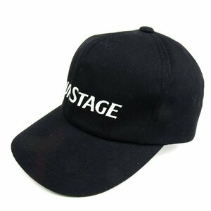 ツアーステージ ゴルフキャップ ブリヂストン 綿100％ ブランド 帽子 メンズ フリーサイズ ブラック TOUR STAGE