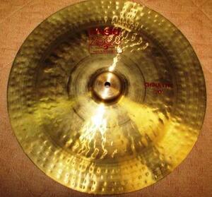 PAISTE 2002 CHINE　TYPE　　20インチ　　　新古品