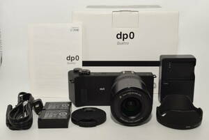 【特上品】 SIGMA デジタルカメラ dp0Quattro FoveonX3 有効画素数2,900万画素　#7034