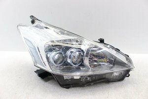 レンズ表面再生　プリウスα　ZVW40W　前期　ヘッドライト　右 右側　運転席　LED　レベ付　コイト　47-42　打刻3　81145-47290　321582