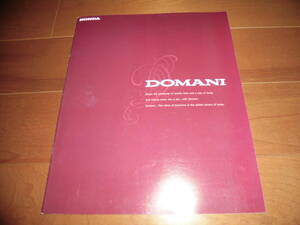 ドマーニ　【2代目　MB4他　カタログのみ　1999年1月　26ページ】