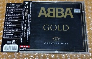 [帯 CD]アルゼンチン 輸入盤【ABBA GOLD GREATEST HITS】アバ グレイテスト ヒッツ 2008年 UNIVERSAL(1724732)