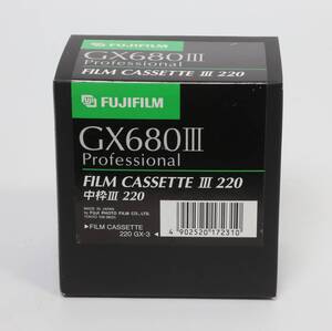 新品！富士フイルム　GX680Ⅲ　フィルムカセットⅢ220　中枠Ⅲ220　⑤