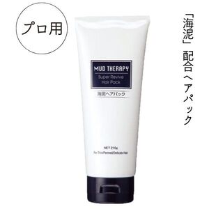 マッドテラピー ヘアパック トリートメント スーパーリバイブ 210g 美容室専売 業務用 海泥 RH2000 美髪 コエンザイム配合 全国送料無料