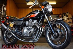 YAMAHA XJ550 XJ400 希少絶版車 車検満タンR9年11月 大人カスタム仕様 RPMタイプマフラー BEETアルフィン 新品前後タイヤ交換済 E/G絶好調