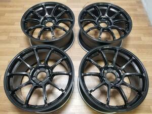 【超美品】18インチ 9J +45 PCD114.3 ADVAN Racing RZ-F2 鍛造 WRX STI VAB GVB GRB S4 VAG GDB レヴォーグ GRヤリス FD2 DC5 RZⅡ RZ2 GT