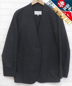 8T7731/Maison Margiela 10 カラーレスジャケット イタリア製 S50BN0318 S47785 メゾンマルジェラ COLLAR LESS JACKET