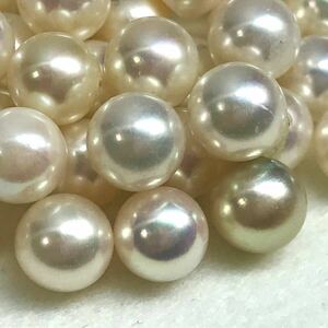 (本真珠おまとめ500ct)j 約100g 約7.0-7.5mmパール 裸石 宝石 ジュエリー jewelry pearl i②