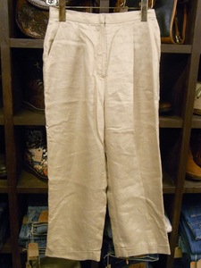 RALPH LAUREN LINEN PANTS SIZE 6P ラルフローレン リネン パンツ