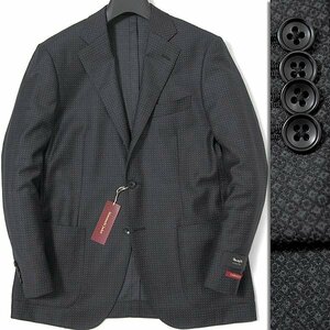 新品 6.4万 モトマチジャケット イタリア生地 サキソニー ウール ジャケット 46 (M) 灰 【J55522】 Motomachi Jacket 元町 メンズ ブレザー