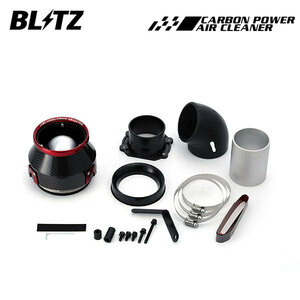 BLITZ ブリッツ カーボンパワーエアクリーナー フォルクスワーゲン ゴルフR ABA-AUCJXF H26.2～ CJX