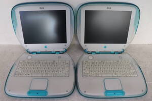 Y10/417 Apple アップル iBook ノートパソコン PC M2453 2点 セット 動作未確認 現状品