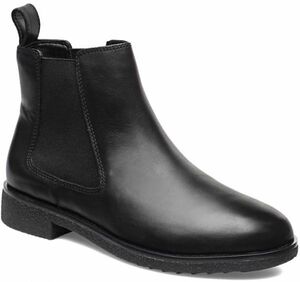 Clarks 24cm サイドゴア ブーツ ブラック 黒 レザー 革 チェルシー スリッポン ローファー バレエ スニーカー パンプス AB59