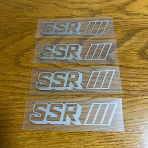 SSR ステッカー　3枚セット