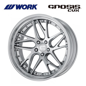 送料無料 ワーク GNOSIS CVX STEP RIM ディープコンケイブ STANDARD Hdisk 10J-21 +26～－51 5H-114.3 【1本単品 新品】