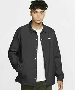 新品未開封品　[Hurley] ハーレー　[M SIEGE COACHES JACKET]　コーチジャケット　XL　ブラック