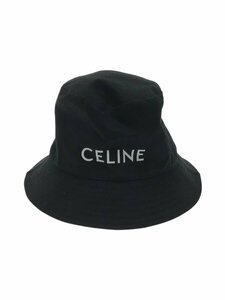 CELINE◆ハット/-/コットン/BLK/レディース//