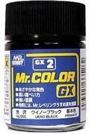 新品塗料・工具 塗料 Mr.カラーGX ウイノーブラック [GX2]