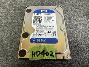 【送60サイズ】 WD WDC WD30EZRZ-22Z5HB0 3TB 使用23646時間 3.5インチSATA HDD 中古品