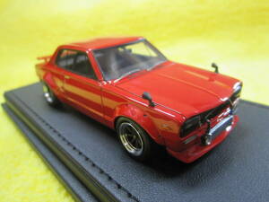 ignition model IG0277 1/43 Nostalgic 2days2015＆Web限定 Nissan Skyline 2000 GT-R KPGC10 Semi Works Red（ニッサン スカイライン レア