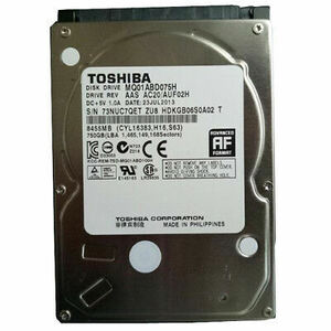 東芝 TOSHIBA 内蔵 ハイブリッドドライブ ハードディスク 2.5インチ 750GB SATA 9.5mm SATA 6Gbp/s MQ01ABD075H 5400rpm 送料無料　新品 3