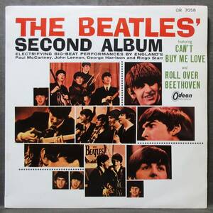 (LP) ペラ赤盤オデオン国内初回 ビートルズ [SECOND ALBUM] BEATLESビートルズNO.2!/1964年/東芝音工/OR 7058