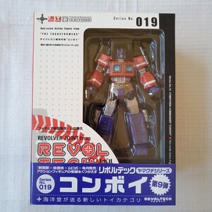 【未開封・帯付き】コンボイ リボルテックヤマグチシリーズ No.019 トランスフォーマー サイバトロン総司令官 TRANSFORMERS