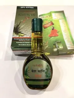 新品　未使用　PATANJALI kesh kanti Tel インドお土産