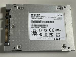 TOSHIBA SSD 128GB【動作確認済み】2926 