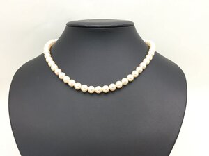 田崎真珠 パール ネックレス K14WG アクセサリー 箱付き まとめ 中古【UW010387】◎