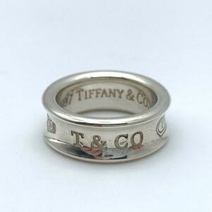 TIFFANY &Co. ティファニー 1837 ナローリング 925刻印 指輪 シルバー アクセサリー 