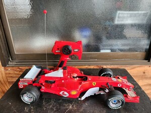 Ferrari ラジコン RADIO CONTROL SYSTEM MJX R/C 赤 フェラーリ バッテリーなし 動作未確認 