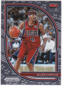 Allen Iverson 2020-21 Panini Prizm USA No.1