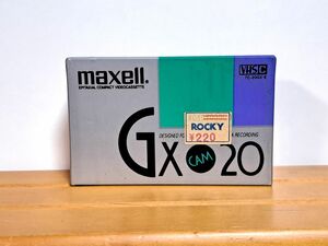 maxell　TC-20GX・E　コンパクトビデオカセット　現状品　⑯