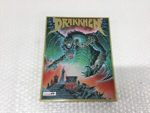 TK129-60　⑤X68000　5インチ 2HD　DRAKKHEN ドラッケン 　フロッピーディスク　PCゲームソフト　レターパック