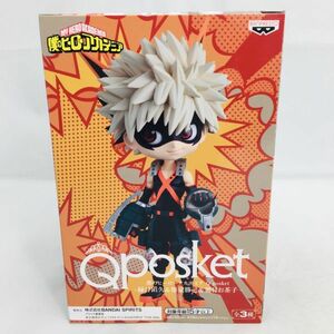 ◆新品◆ My Hero Academia Katsuki Bakugo figure Qposket 僕のヒーローアカデミア 爆豪勝己 のみ フィギュア ヒロアカ 緑谷 出久 お茶子