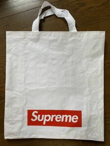 非売品 シュプリームボックスロゴノベルティートートバッグ ショッパー ショップバッグ バック 袋supreme BOX LOGO TOTE BAG 新品未使用