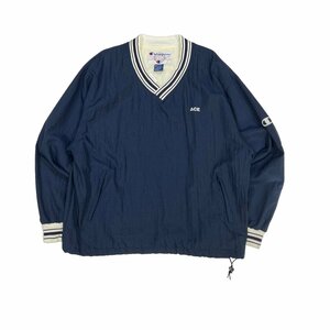 古着 チャンピオン Champion ピステ 紺 ネイビー