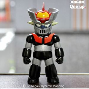 KAIJIN x One up. マジンガーZ シルバーラメ カイジン ワンアップ ソフビ sofvi mazinger フィギュア