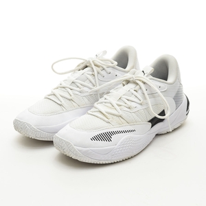 〇535405 PUMA プーマ ◯バスケットボール シューズ コートアンドライダー2.0 スニーカー 376646-05 サイズ27.5cm メンズ ホワイト