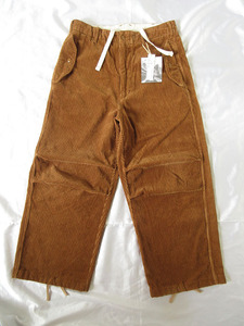 エンジニアードガーメンツ★2023fw★国内レアモデル★レアサイズ★ Over Pant - Cotton 8W Corduroy / Chestnut【XS】