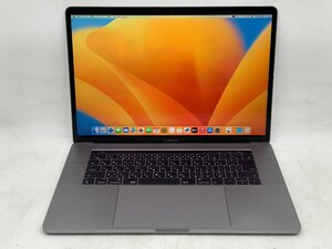 Apple MacBook Pro 15inch 2017 中古 A1707 Core i7 2.9GHz メモリ16G SSD512GB Radeon Pro 630 15.4インチ MacOS Ventura