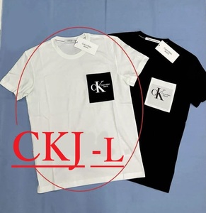 カルバン クライン ジーンズ　ロゴ Tシャツ 01A22　Lサイズ　ホワイト　新品 タグ付　Calvin Klein Jeans　J30J320192