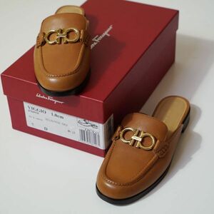 フェラガモ Ferragamo ミュール VIGGGIO キャメル レザー