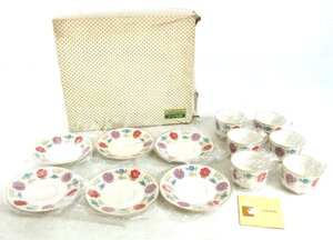 【ト足】 NORITAKE ノリタケ アイボリーチャイナ 食器 カップ＆ソーサー まとめ CT033CHH67