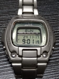 CASIO MR-G MRG-210T G-SHOCK チタン 取説、コマ付