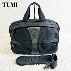 トゥミ T-TECH　ビジネスバッグ　2way ナイロン　レザー　黒　TUMI ブリーフィング　バッグ