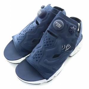 未使用品 リーボック Reebok Instapump Fury Sandals インスタポンプフューリーサンダル 厚底 US5 22cm 紺 ネイビー DV9698